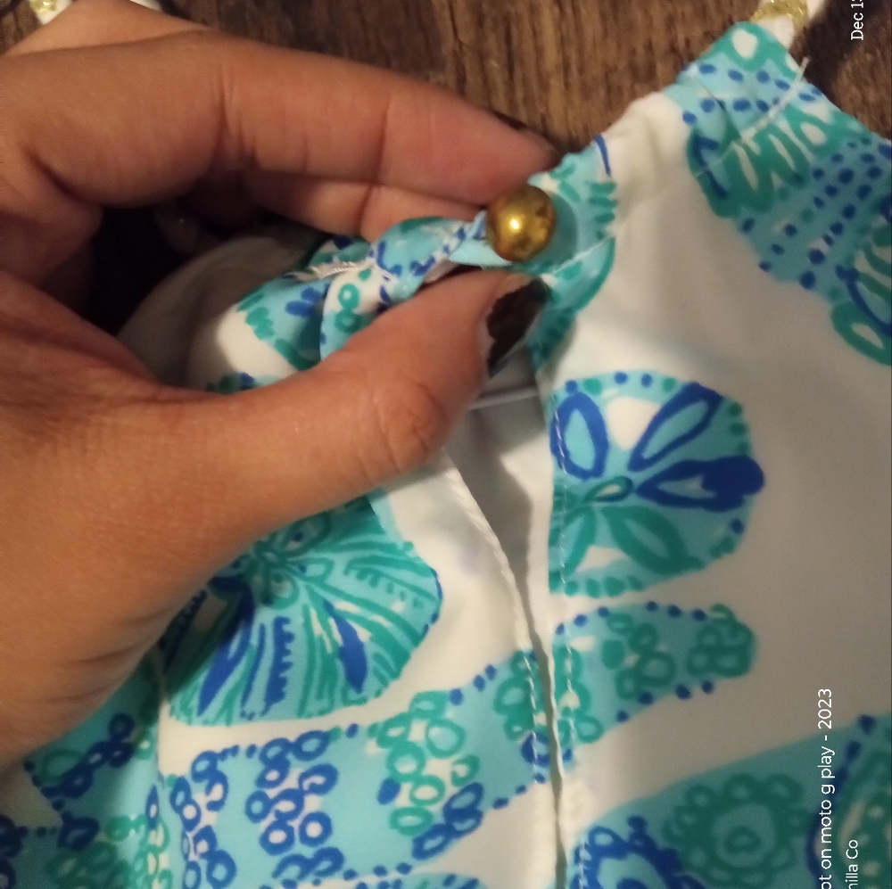 Lilly Pulitzer For Target Women's Urchin For You Tank Top Shell White Size Small - Picture 6 of 7